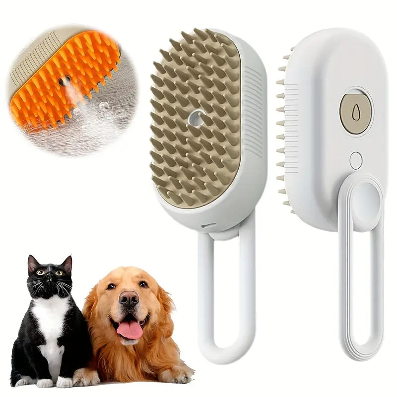 Cepillo Vapor Mascota Expandible